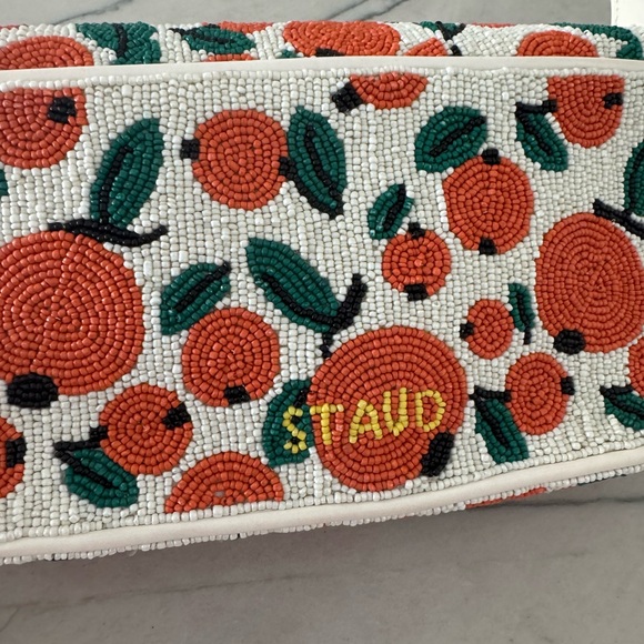 NWT Staud Orange beaded bag 🍊 - Picture 5 of 6